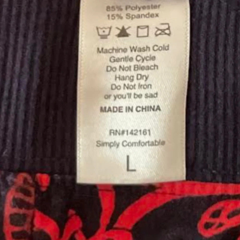 LuLaRoe Dream Collection Carol PJ Shorts w/ Pockets Size Large - Picture 6 of 7